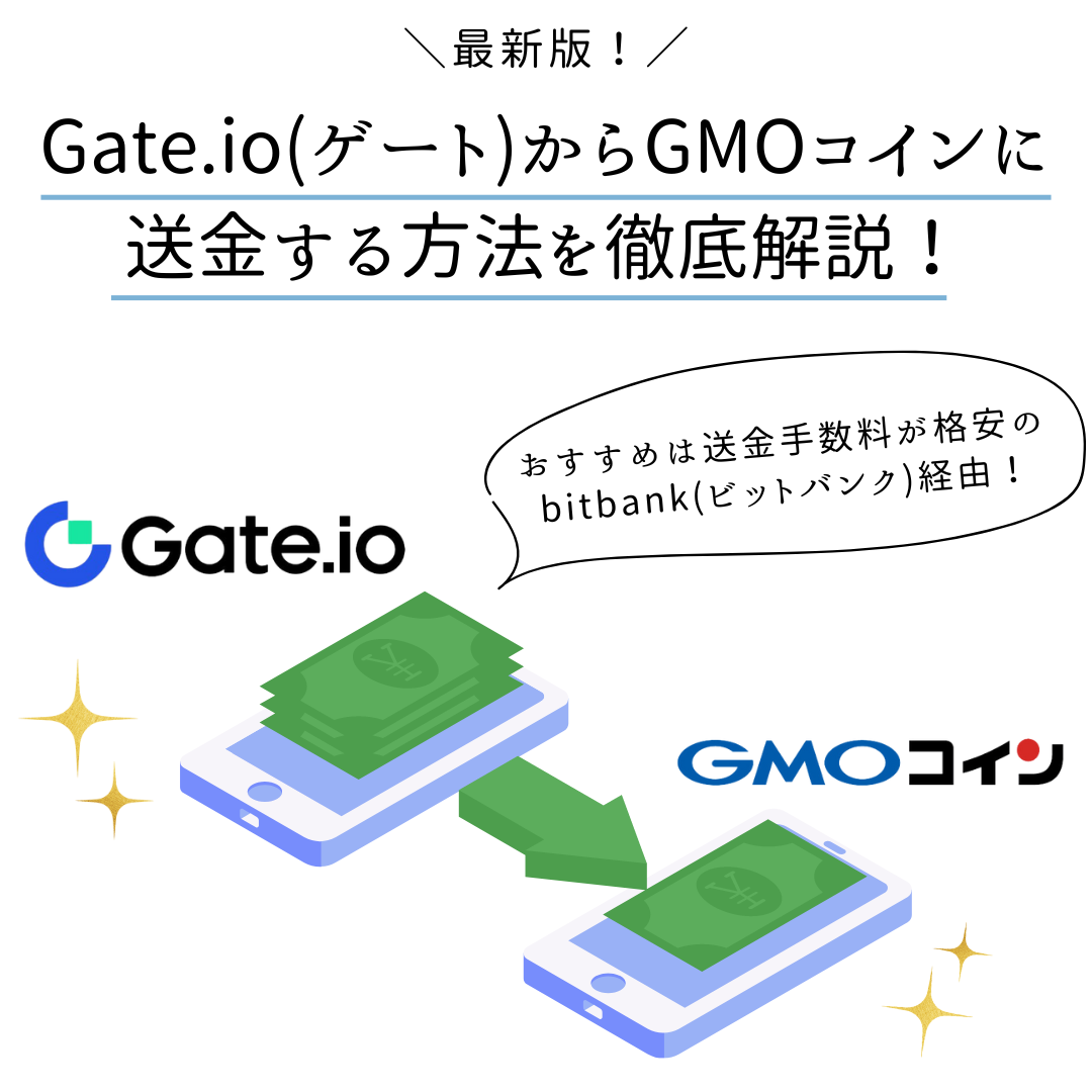 最新】Gate.io (ゲート)からGMOコインに送金する方法を徹底解説！ - くにあつブログ
